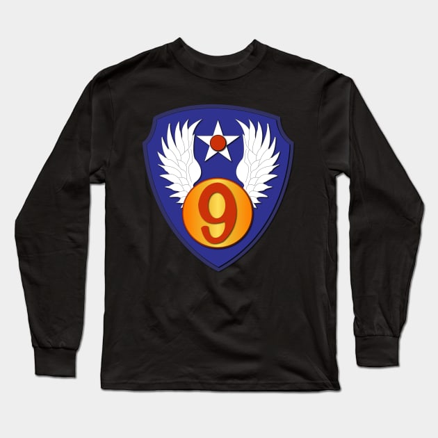 9th Air Force wo Txt Long Sleeve T-Shirt by twix123844